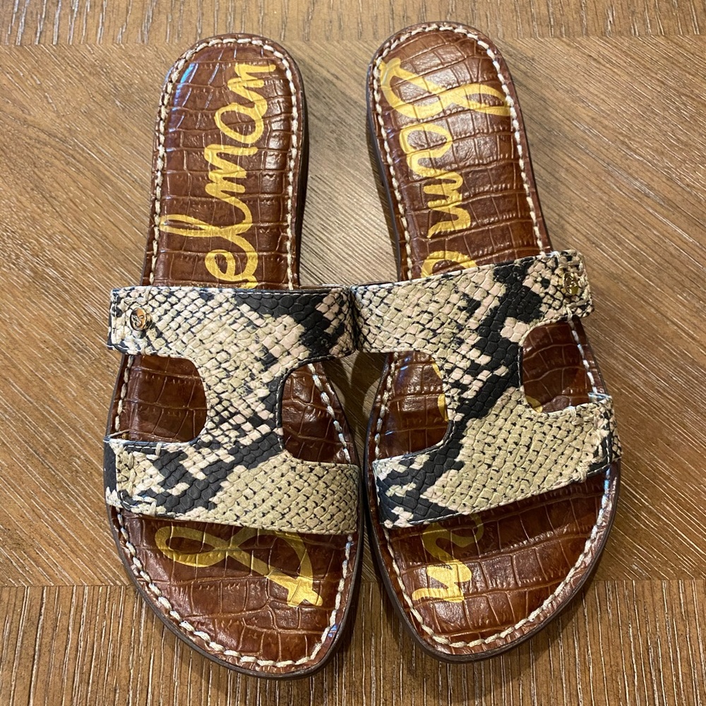 Sam Edelman - Snake print sandals